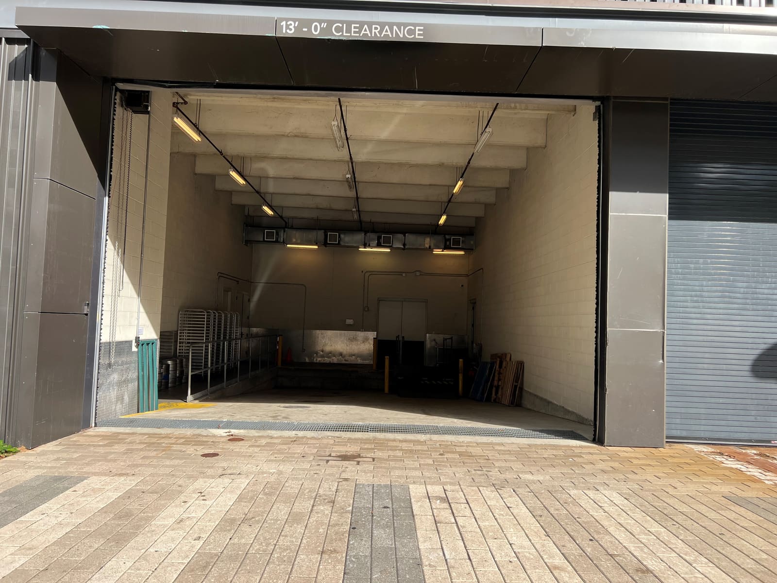 Loading dock before upgrade